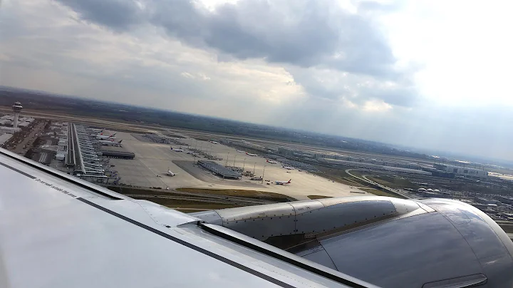 Lufthansa A321 taxi and takeoff from Munich Airport!