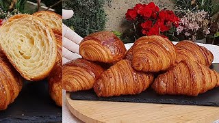 Croissants maison comme des professionnels 😍 كرواسون فرنسي منزلي بطريقة احترافية