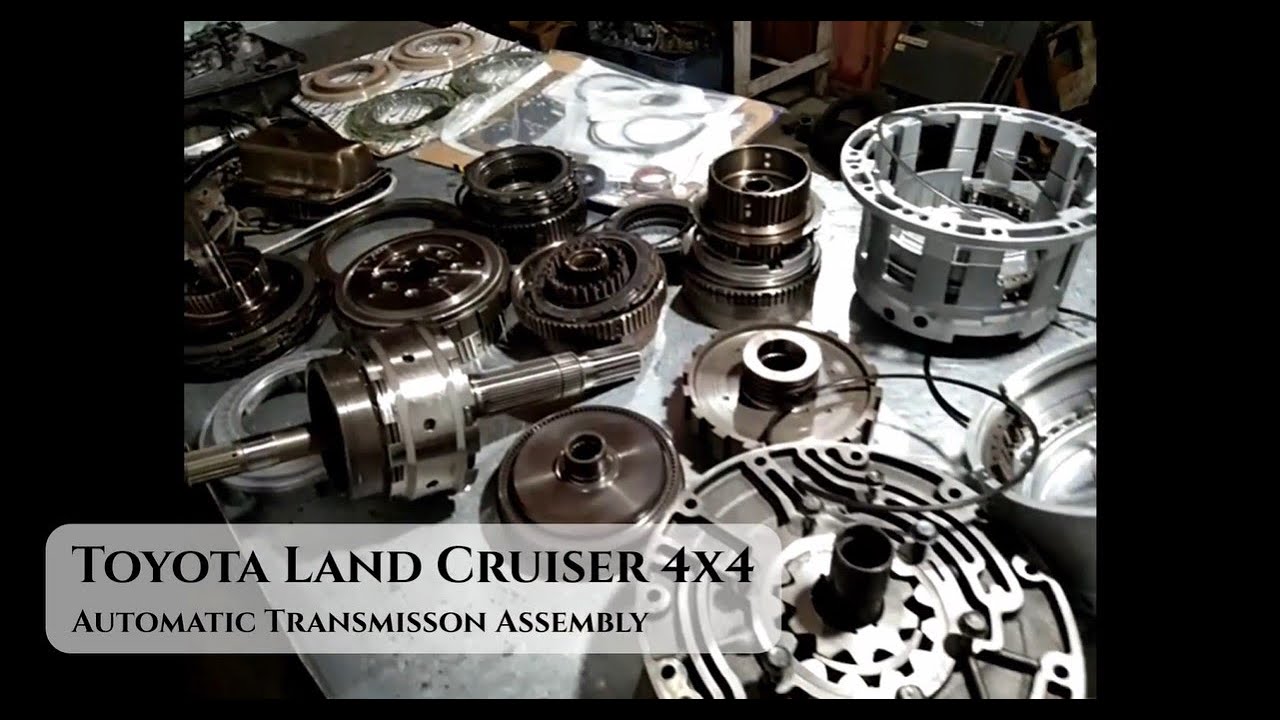 Toyota Land Cruiser LC80 Part 2 Automatic Transmission Assembly YouTube