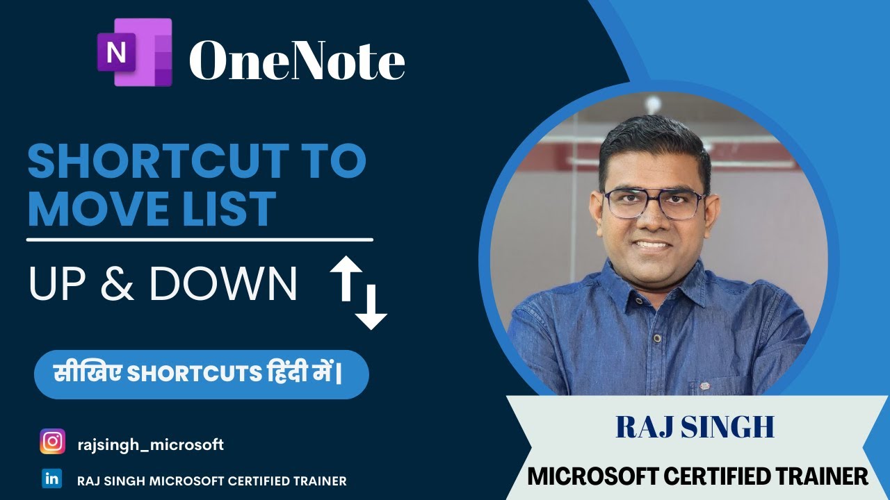 OneNote Tips: How to Reorder Numbered Lists with Keyboard Shortcuts ...