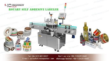 rotary sticker labeling machines price|YQ MACHINERY high speed bottle label applicators