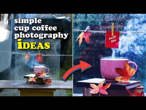 18 simple Creative cup coffee photography ideas