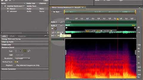 Making a Multitrack Sound File in SoundBooth