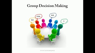 A Probabilistic Approach to Group Decision Making