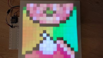 LED-Matrix Sprites Scroll 2