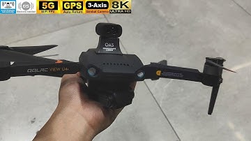 View U4+ Obstacle Avoidance 3-Axis EIS 8K Drone – Just Released !