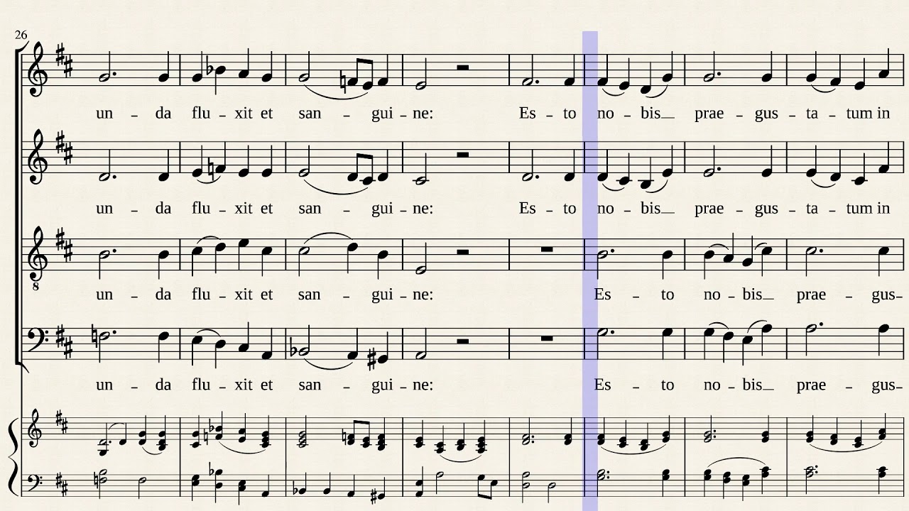 Ave Verum Corpus Mozart (alto) by W. A. Mozart YouTube