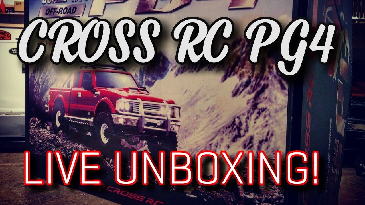 BCRC Live! Cross rc PG4 unboxing!