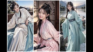 #hd  #ai  LookBook Hanfu / 汉服 / 한푸