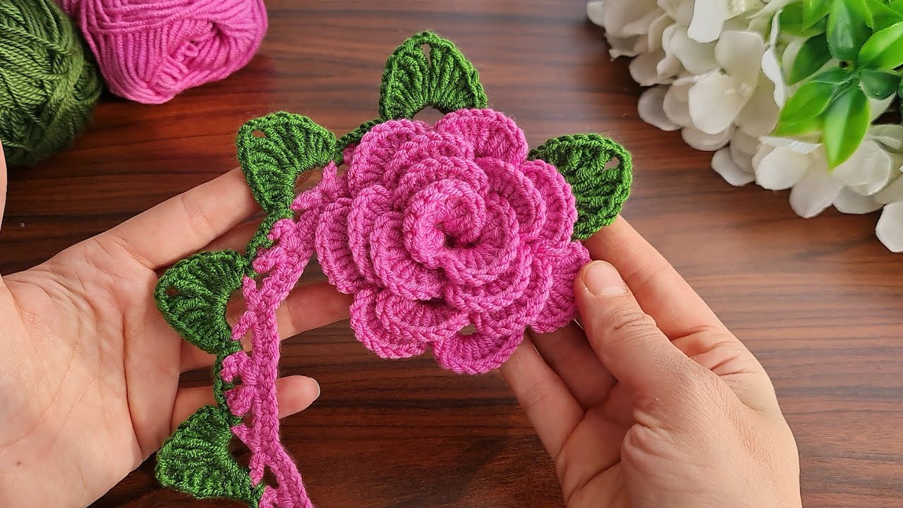 Beginner's Diy Crochet Flower Kit, Romantic Knitted Rose Pot, Simple To  Learn, Suitable For Newbies, Used For Festival Gifts, Decoration,  Entertainment, Etc., Comes With Step-by-step Instructional Video In  English, Instruction Manual, Yarn