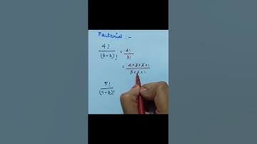 Factorial❗️...#mathstricks ..#factorial..