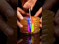 ✨ ASMR Glass Pancakes Cutting — Rainbow Syrup Flow in Ultra-Realistic 3D 🍯🌈 #viral #viralvideo