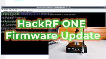 HackRF ONE Firmware Update