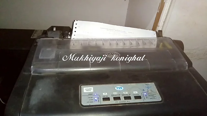 TVS Printer paper problem solution