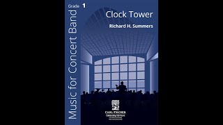Clock Tower (BPS145) by Richard H. Summers