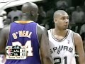 Tim Duncan Defense on Shaq - 2004 NBA WCSF