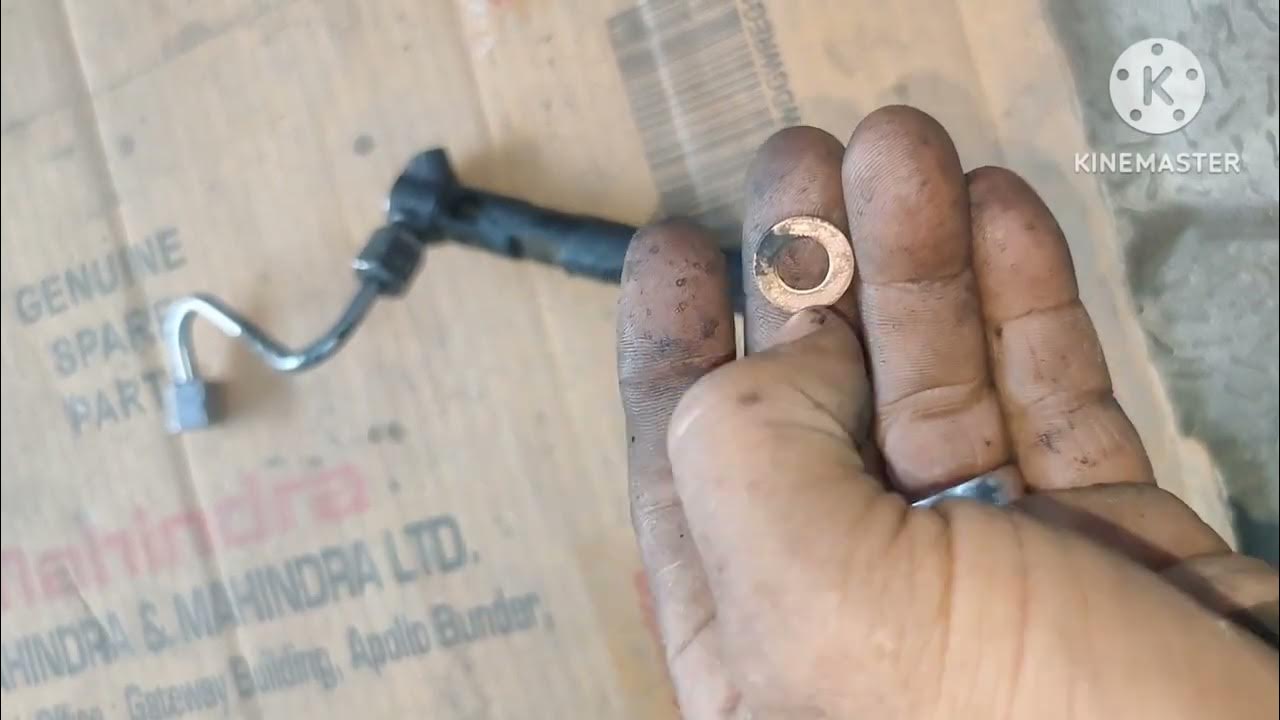 How to fix leaking injector !Mercedes Benz CLA 200d लीकिंग इंजेक्टर को