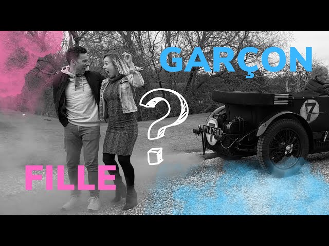 Amazing car gender reveal : fille ou garçon ? 💕💙