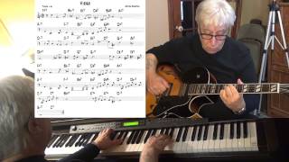 Virgo - guitar &amp; piano jazz cover ( Wayne Shorter ) Yvan Jacques
