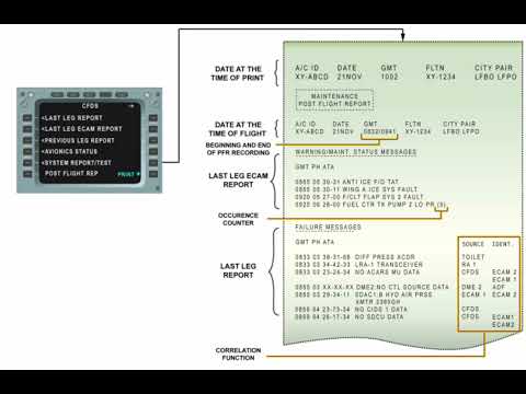 How to Read POST FLIGHT REPORT ️ ️🛩️🛩️ Airbus A310 Family 🛫🛫🛫🎊 - YouTube
