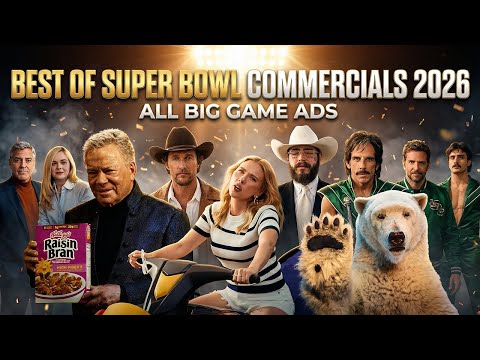 All the Best Super Bowl Commercials 2026 Big Game Ads Compilation
