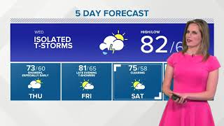 Heather Waldman looking very beautiful and feminine in a very beautiful bright pink dress!
