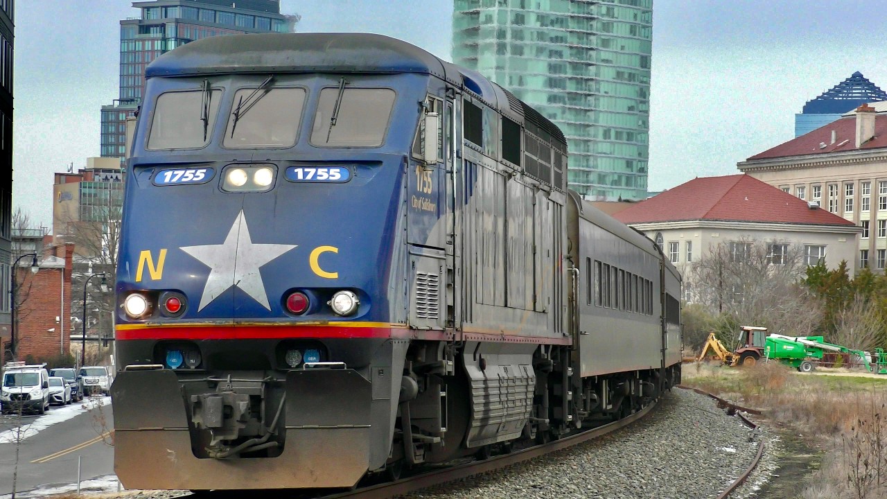 Amtrak & Norfolk Southern Trains | Mebane & Durham, NC