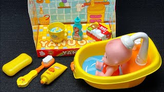 Baby Doll Bathroom Set Satisfying with Unboxing Toys Collection ASMR #571