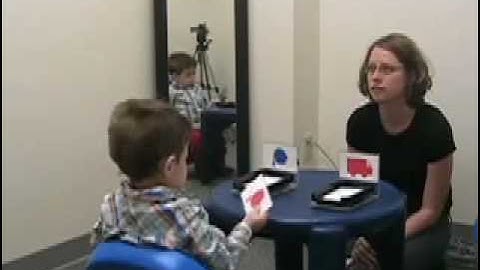 A typical child sorting cards (shorter version)