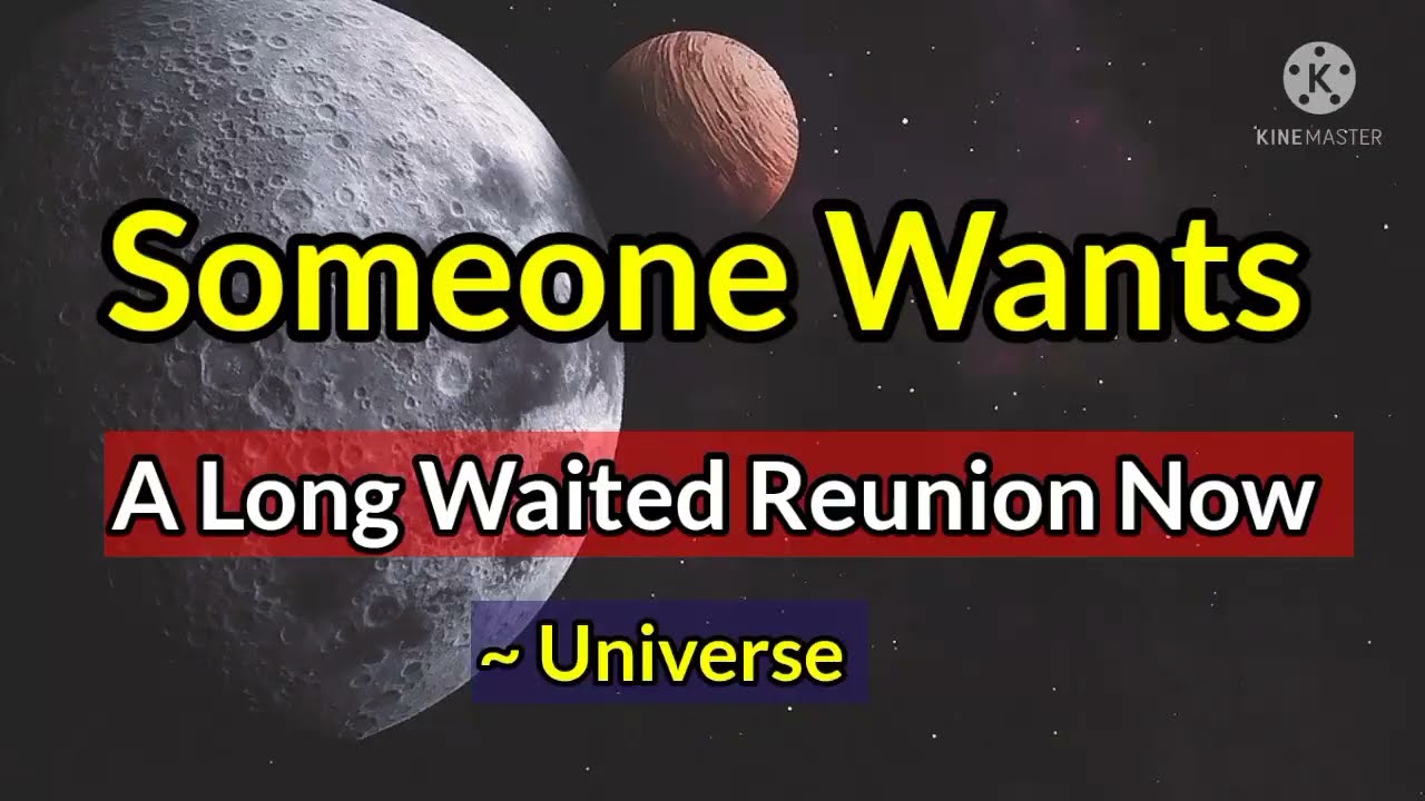 Someone Wants A Long Waited Reunion Now //// Message From Universe 🦋🌈❤️