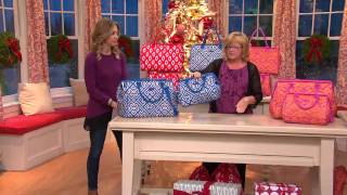 Sachi Lunchin' Ladies 2-Piece Tote and Lunch Bag Set with Stacey Stauffer