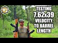 How Much Does Barrel Length Affect 7.62x39 Velocity?