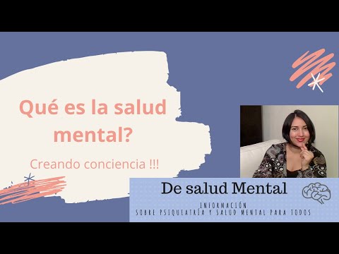 Vídeo: Mes De Concientización Sobre Salud Mental Finalizado. ¿Te Olvidaste De Nosotros?