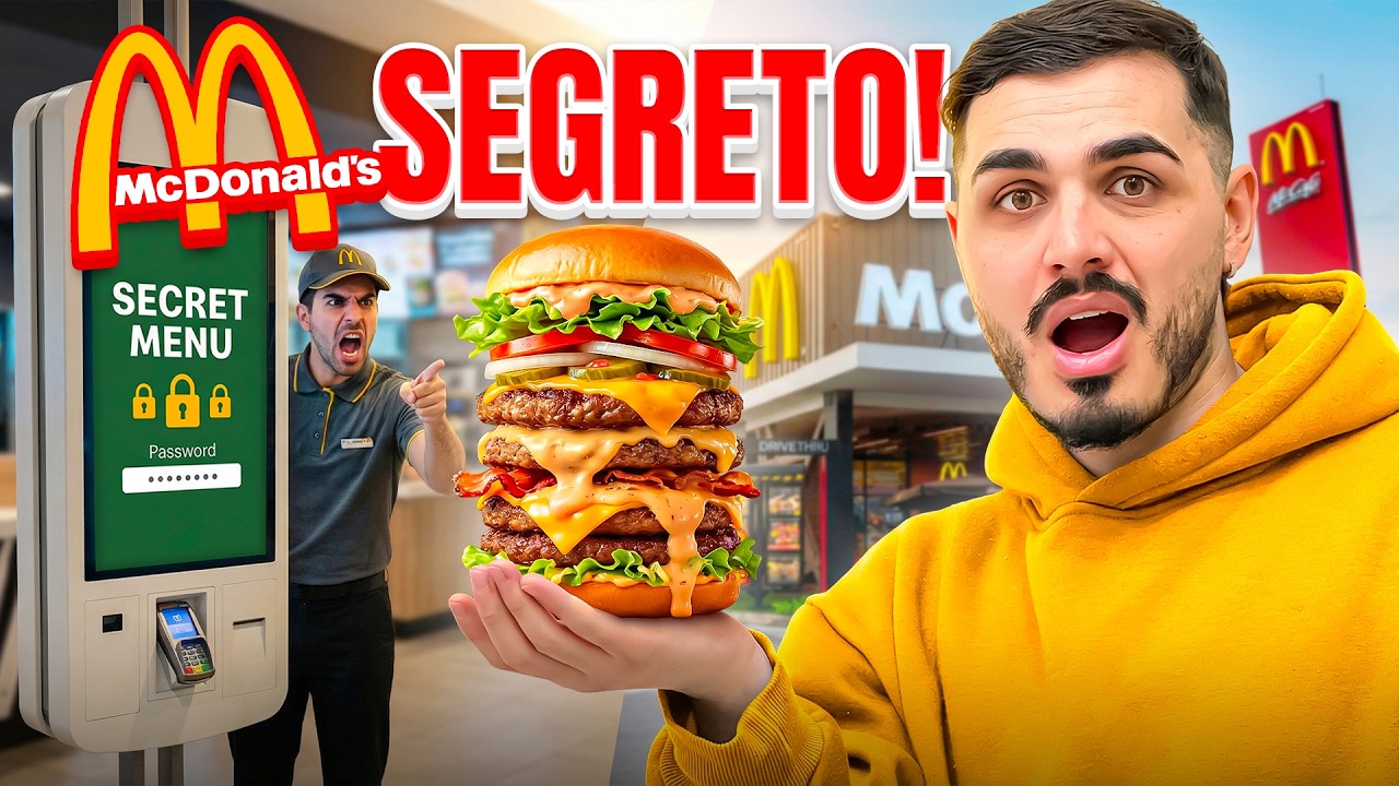 🍔 SCOPRO il McDONALD'S SEGRETO! 🤫👮‍♂️ Assurdo...