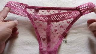 Sexy Tiny Lingerie Thong Panty Haul/Review from Lazada 56 tiny haul