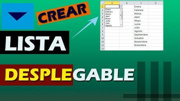 LISTA DESPLEGABLE en Excel como insertar