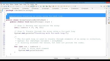⚡ Java Arrays: Mastering the For-Each Loop | Iterate Like a Pro! ⚡