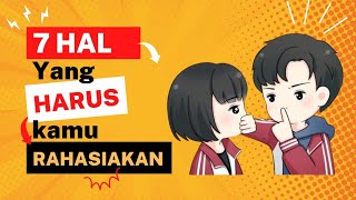 RAHASIAKAN RENCANAMU! JANGAN CERITAKAN 7 HAL INI KEPADA ORANG LAIN