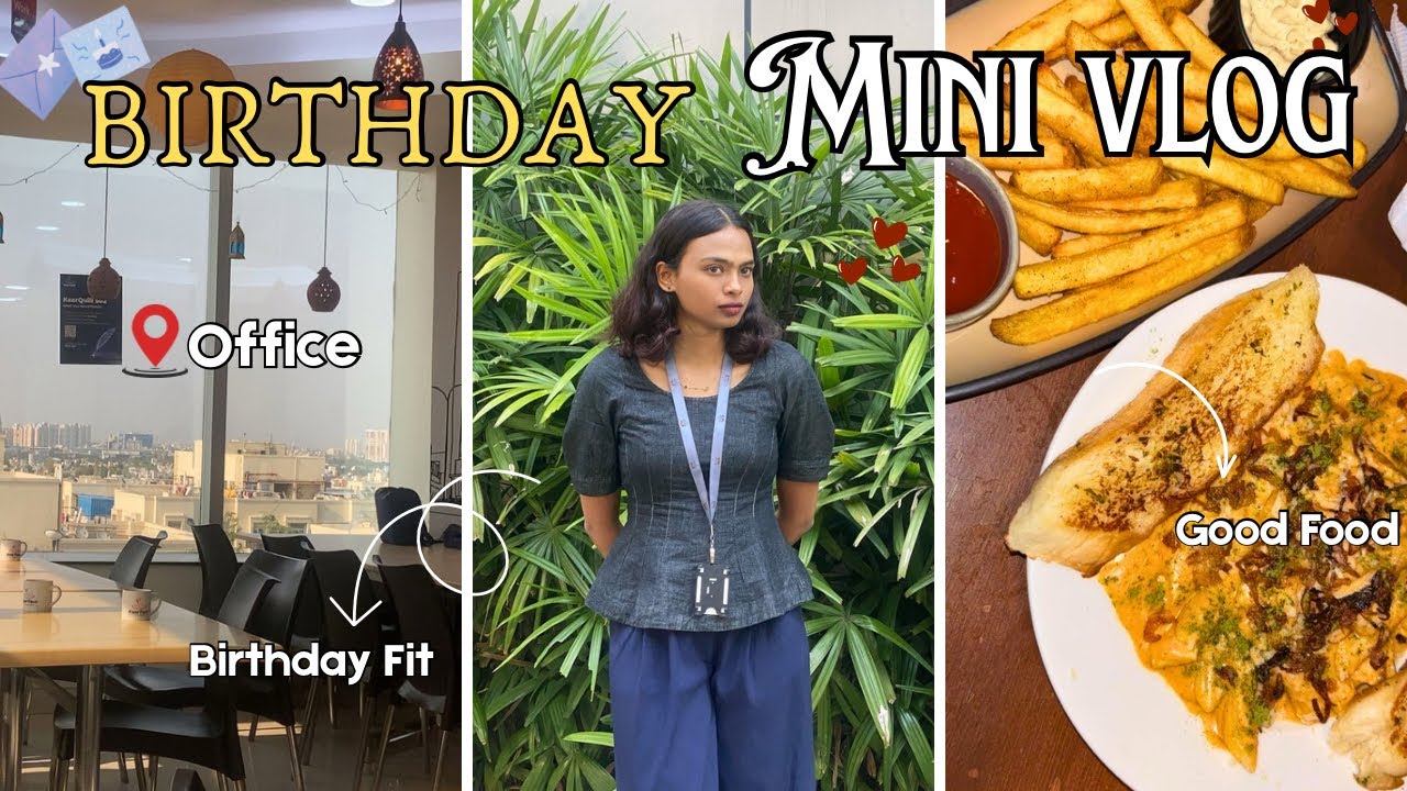 Birthday Vlog ❤️: New Habits , Surprises✨, Celebrating me & more | G3 | Vlog
