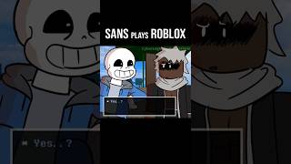 SANS meets an NPC (Roblox Blox Fruits)