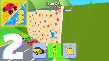 Shape Shifting: Transform Race 5-8 Level Gameplay Part 2 (FULL GAME)