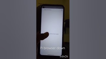 pi browser down.. #pinetwork #picoin