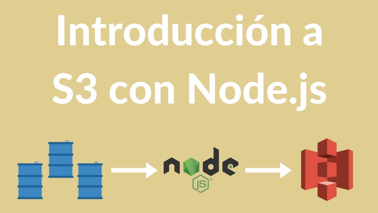 Introducción a S3 usando Node.js 4 Operaciones con Objetos YouTube
