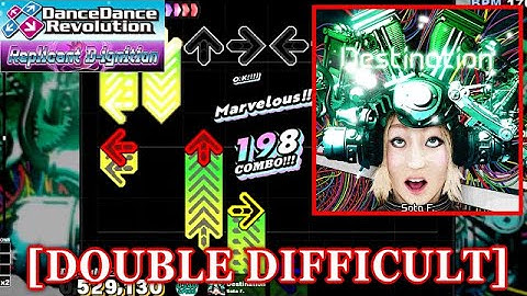 【DDR 2014】 Destination / Sota F. [DOUBLE DIFFICULT] 譜面確認+Clap