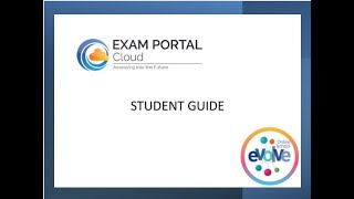 Exam Portal Tutorial - Evolve Students