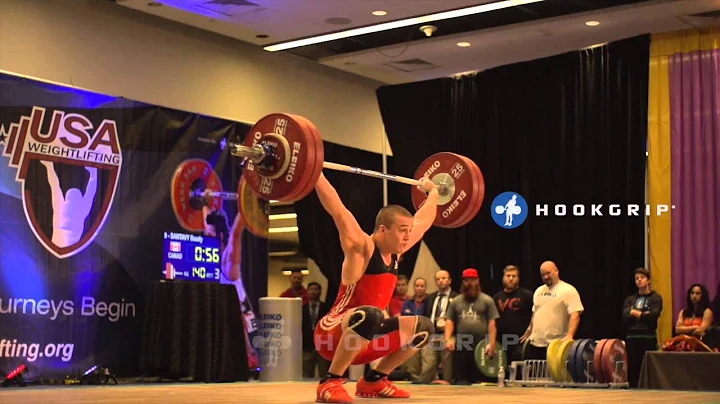 Boady Santavy (Youth 85) - 140kg Snatch & 165kg Jerk