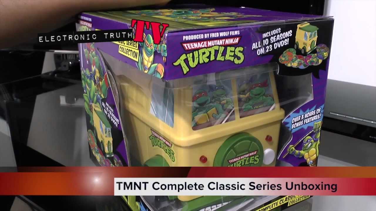 Tmnt Complete Classic Series Unboxing Youtube