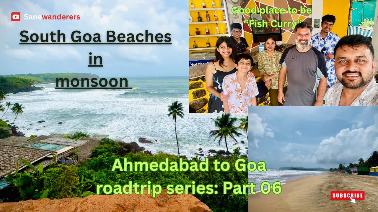 South Goa Beaches | Cabo de Rama - Agonda - Palolem| Ahmedabad to Goa roadtrip series: part 06