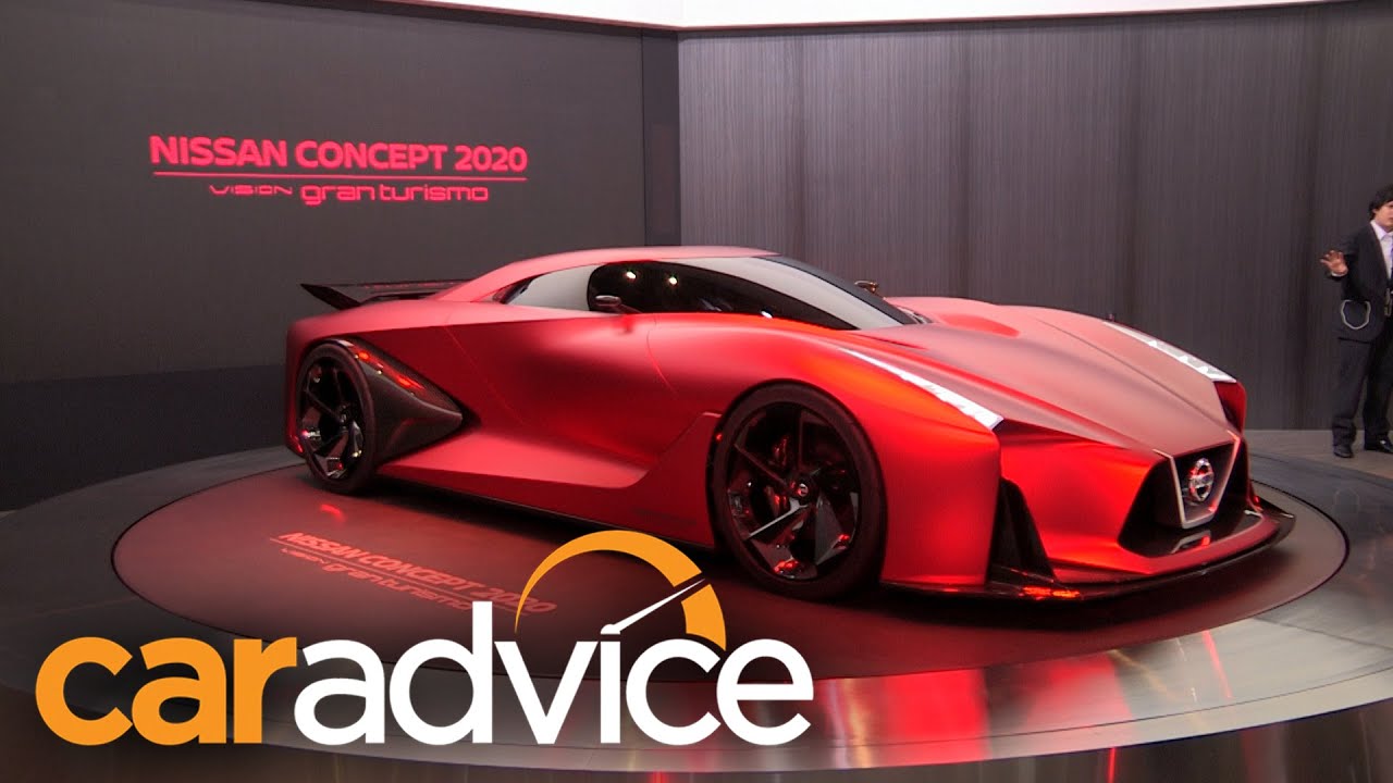 Nissan Concept Vision Gran Turismo 15 Tokyo Motor Show Youtube