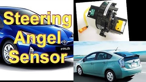 Toyota Prius Steering Angle Sensor Replace